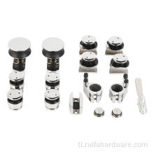 Shower glass sliding door rollers